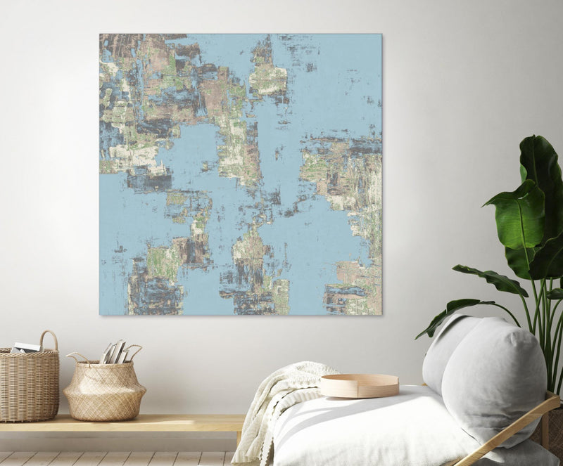 \"Memory Block Ii\" Giant Art 72x72 Wall Art