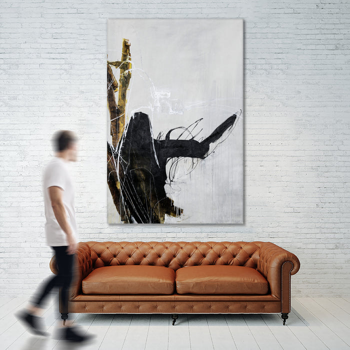 \"Lever Down\" Giant Art 72x48 Wall Art