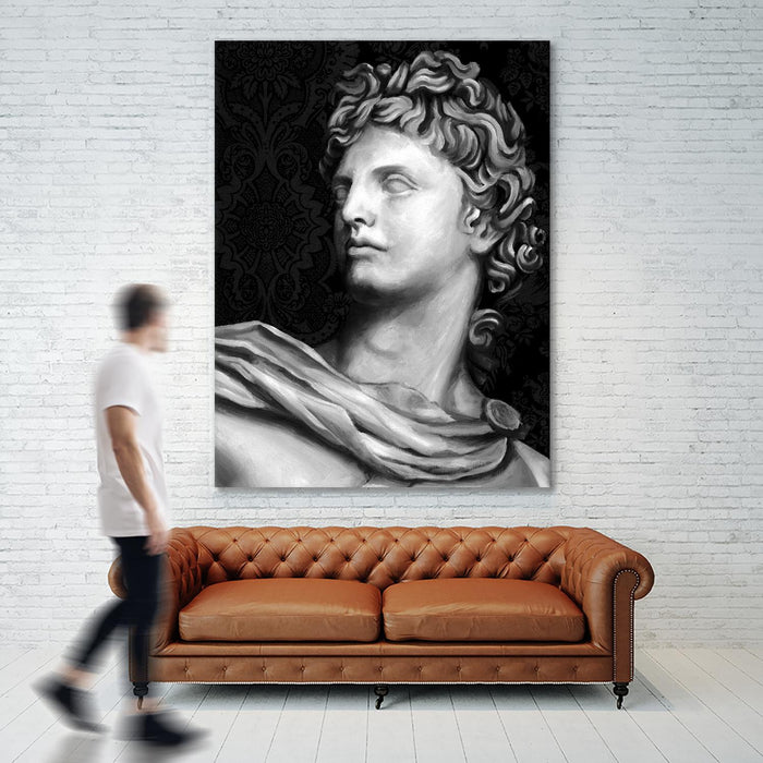 \"Ornate Sculpture Ii\" Giant Art 72x54 Wall Art