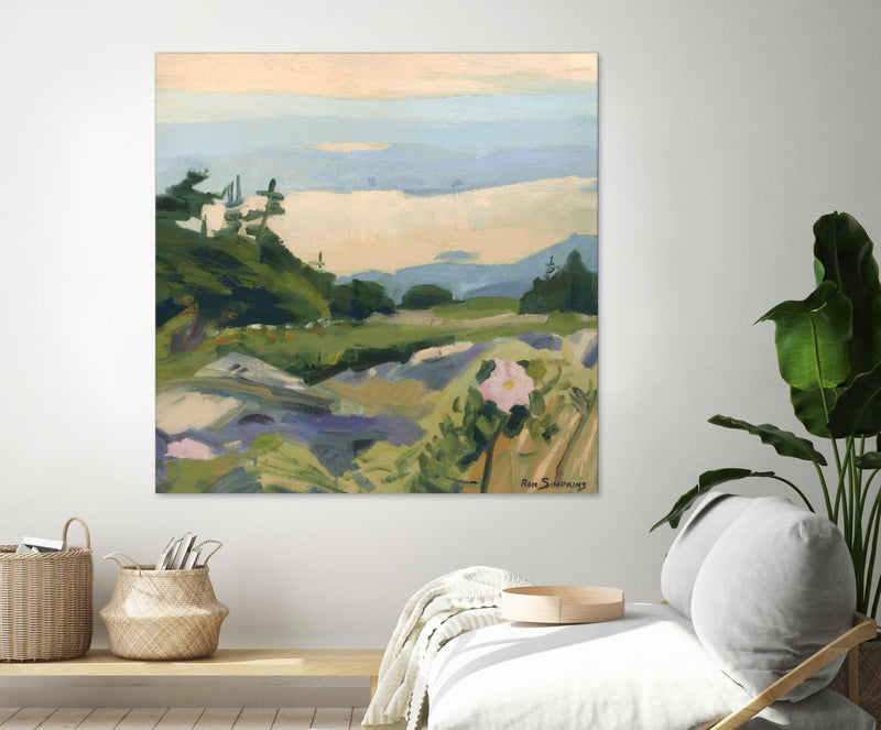 \"Top Of The World\" Giant Art 72x72 Wall Art