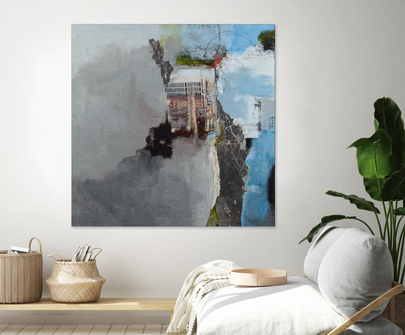 \"Living On The Edge\" Giant Art 72x72 Wall Art