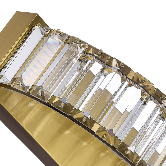 Stella Brushed Brass Wall Sconce