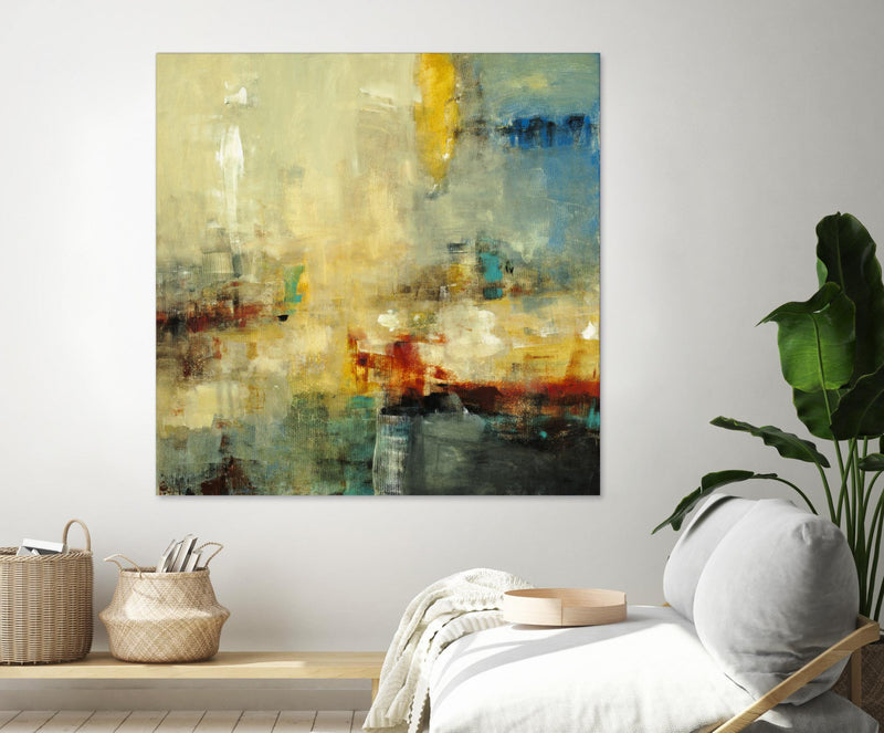 \"Look Before You Leap\" Giant Art 54x54 Wall Art