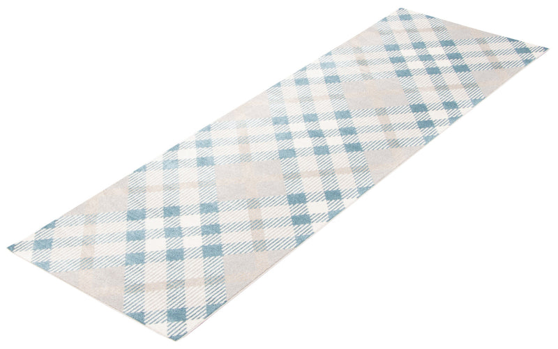 Kors Grey Machine Washable Area Rug - 2'6\" x 8'0\"