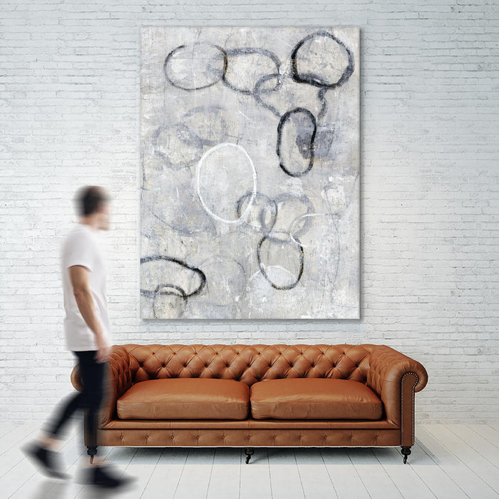 \"Missing Links I\" Giant Art 72x54 Wall Art