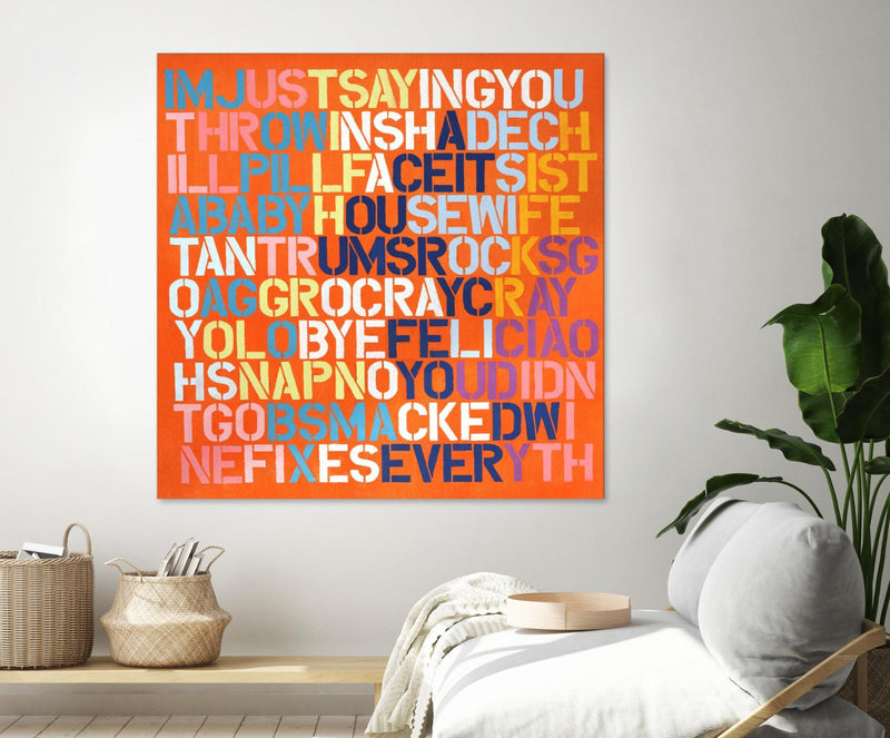 \"Cray Cray\" Giant Art 72x72 Wall Art