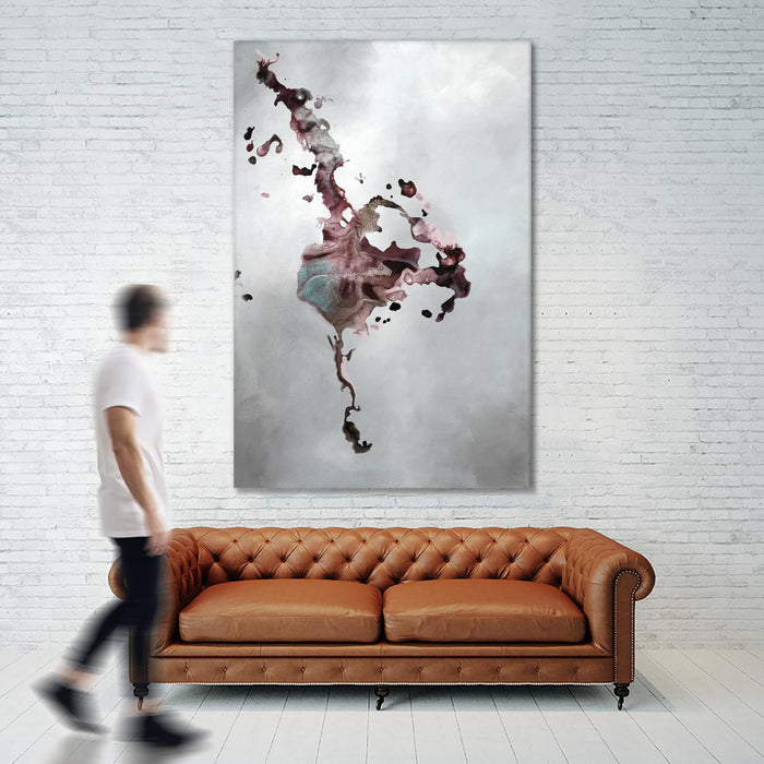 \"Welcomed Disturbance Ii\" Giant Art 84x54 Wall Art
