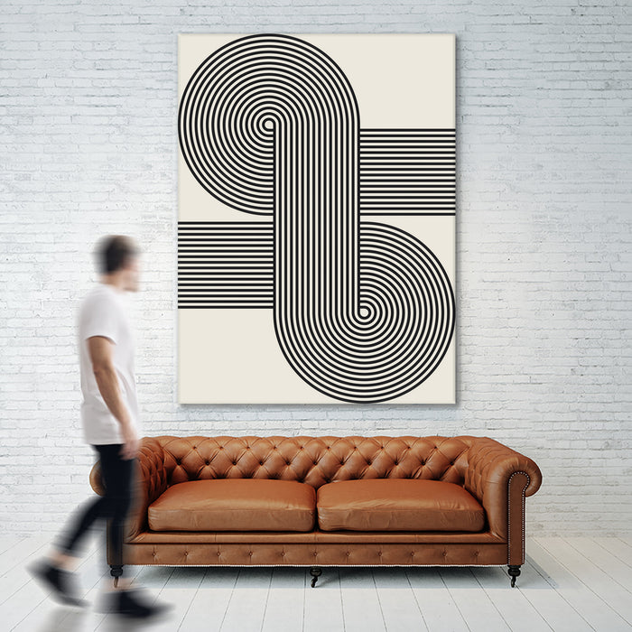 \"Simplicity Xv\" Giant Art 72x54 Wall Art