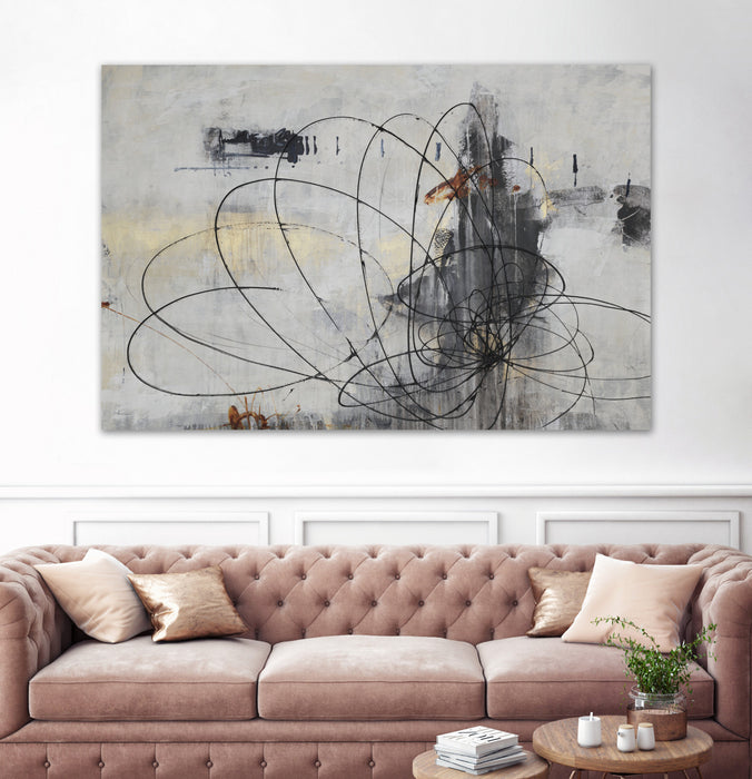 \"Mess With The Mind Ii\" Giant Art 84x54 Wall Art