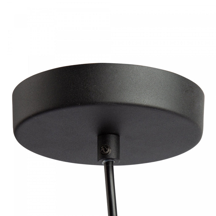 Pinpoint 1-Light Black Pendant