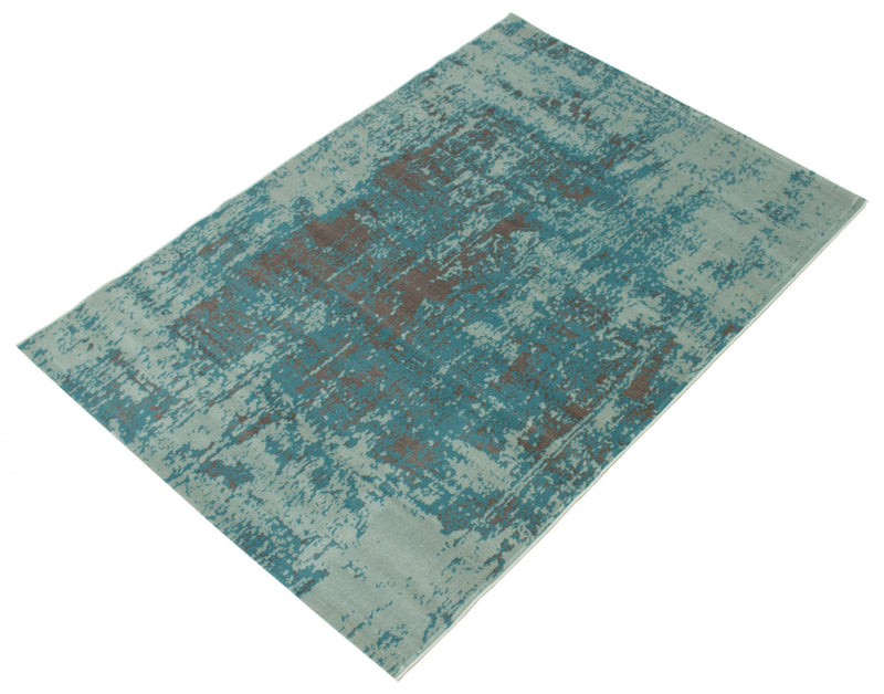 Mariam Aqua 5'3\" x 7'7\" Area Rug