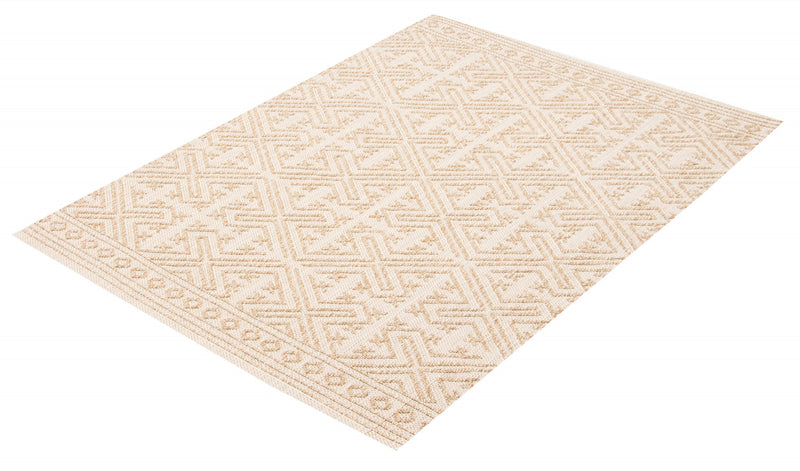 Penney Taupe Area Rug - 5'0\" x 7'0\"