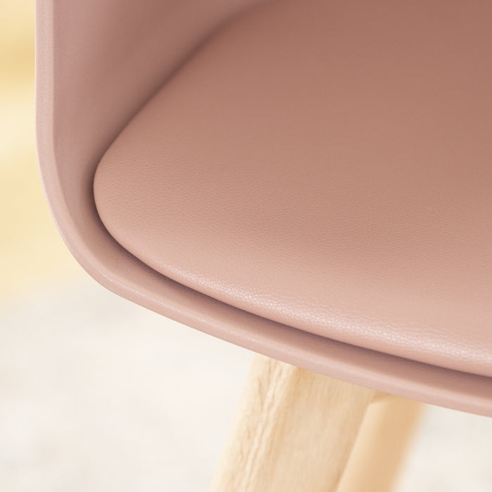 Flam Pink Dining Chairs - Set of 2