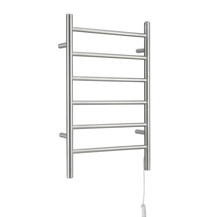 Ancona Comfort Dual 6-Bar Hardwired and Plug-In Towel Warmer - AN-5307