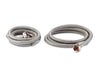 Frigidaire 6' Smart Choice Braided Stainless Steel Washer Fill Hoses - 5304497361