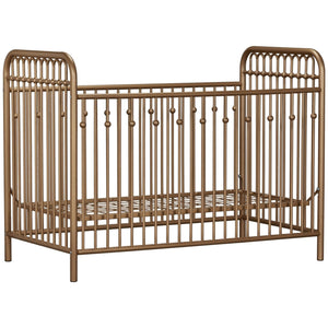 Monarch Hill Ivy Metal Baby Crib - Gold