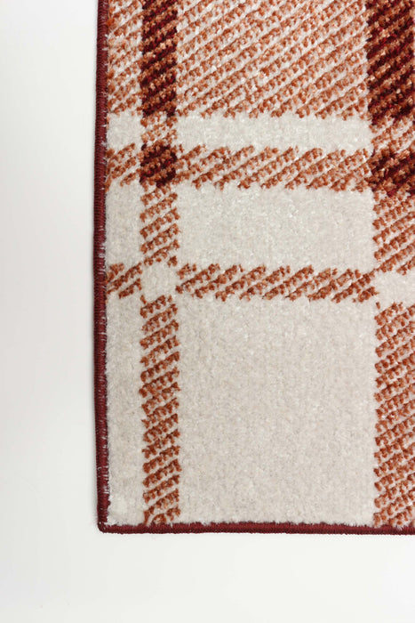 Roma Copper Machine Washable Area Rug - 2'6\" x 8'0\"