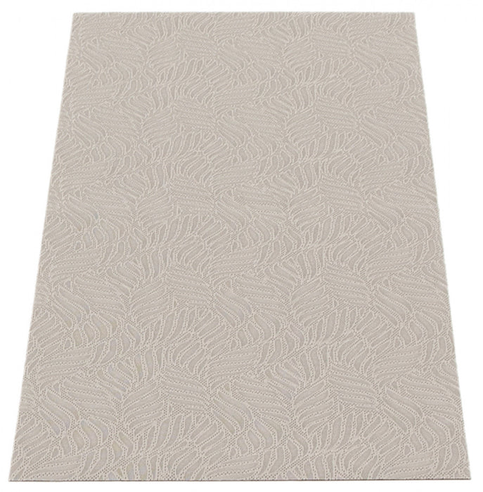 Bellezza Light Grey 2'2\" x 5'0\" Area Rug