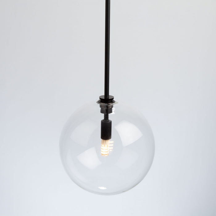 Pinpoint 1-Light Black Pendant