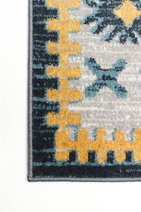 Gypsy Grey Machine Washable Area Rug - 6'0\" x 9'0\"