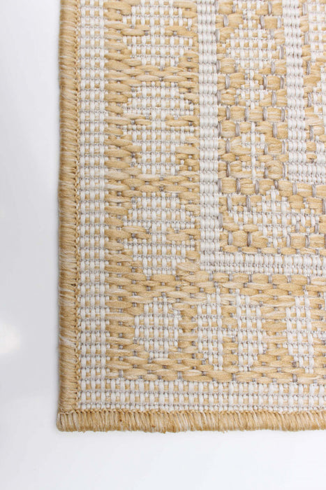 Neisha Traditional Gold Rug 6'7\" X 9'6\" Area Rug