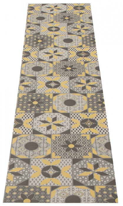 Bellezza Grey 2'2\" x 20'0\" Area Rug