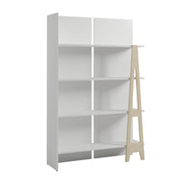 Nordika Atypik Bookcase - White 