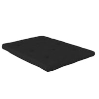 DHP Fletcher Thermobonded Polyester Fill Full Futon Mattress - Dark Grey