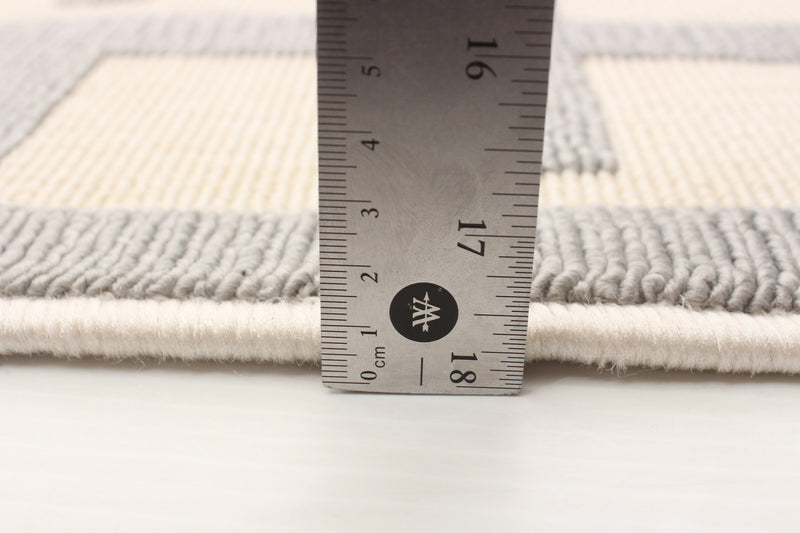 Brangane Light Grey 6'7\" x 9'6\" Area Rug