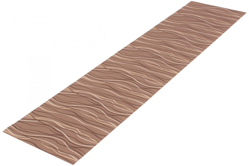 Bellezza Brown 2'2\" x 18'0\" Area Rug