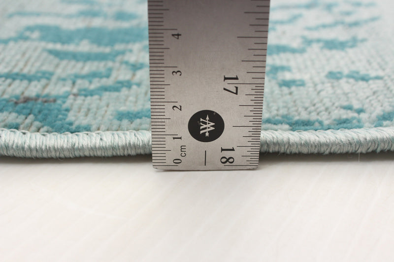 Mariam Aqua 3'11\" x 5'7\" Area Rug