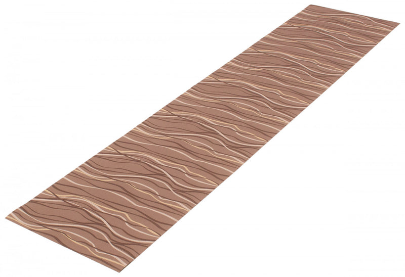 Bellezza Brown 2'2\" x 12'0\" Area Rug