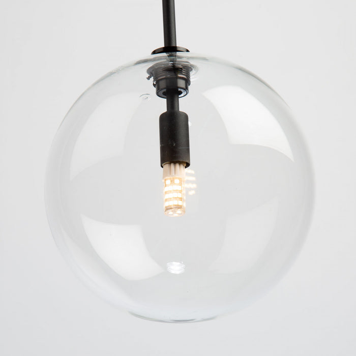 Pinpoint 1-Light Black Pendant