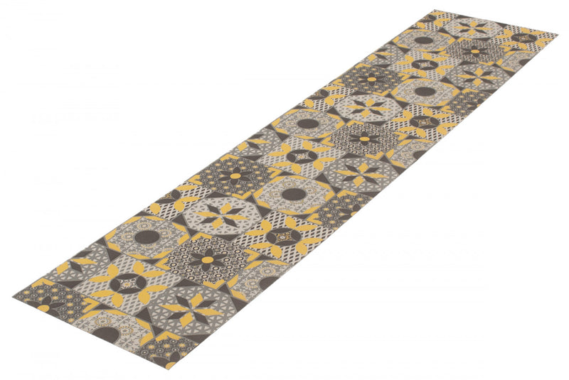 Bellezza Grey 2'2\" x 20'0\" Area Rug