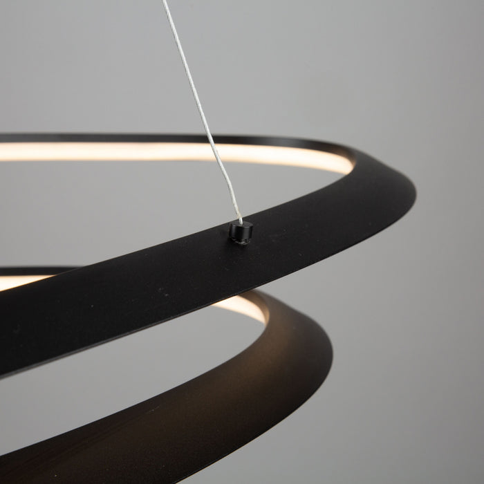 Ara 45 W LED Black Pendant