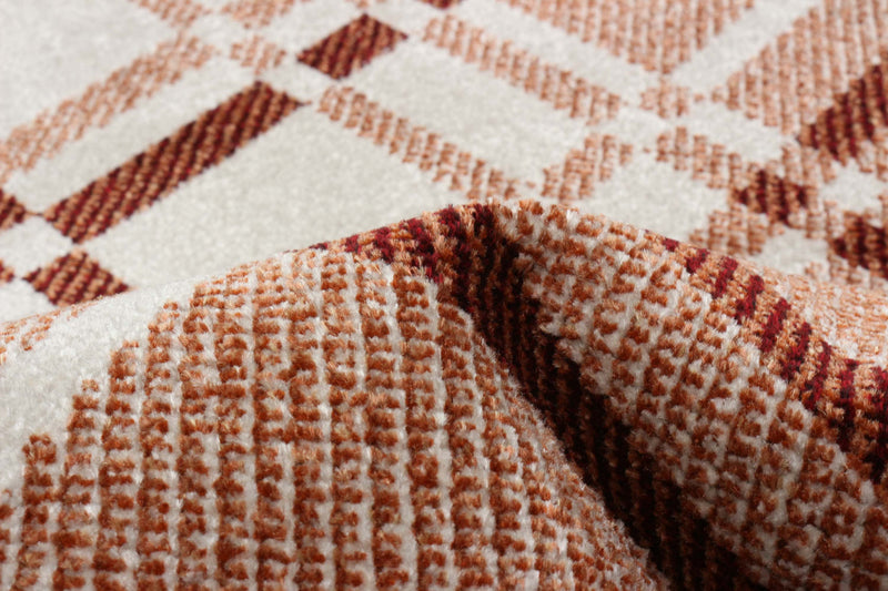 Roma Copper Machine Washable Area Rug - 2'6\" x 8'0\"