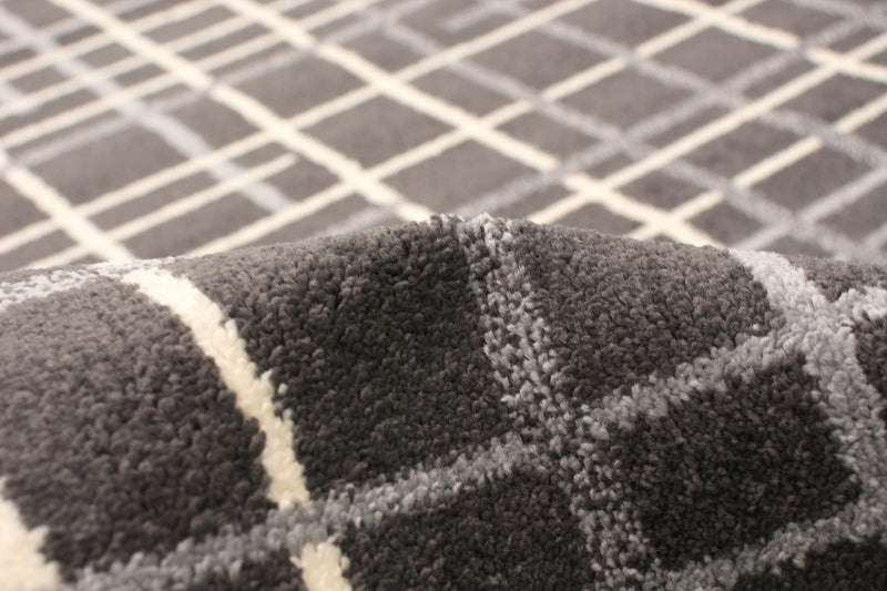Taite Anthracite Area Rug - 7'10\" x 10'2\"