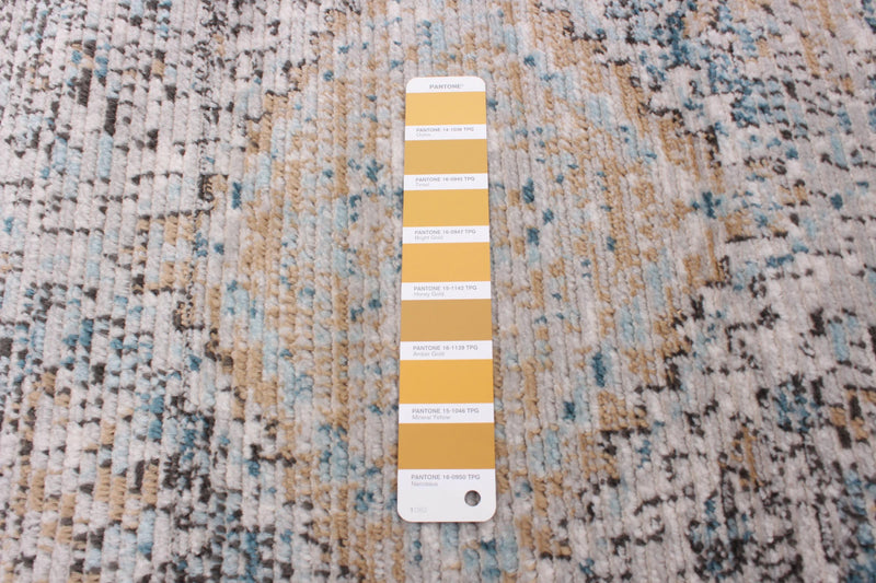 Leandra Taupe/blue Rug 8'0\" X 10'0\" Area Rug