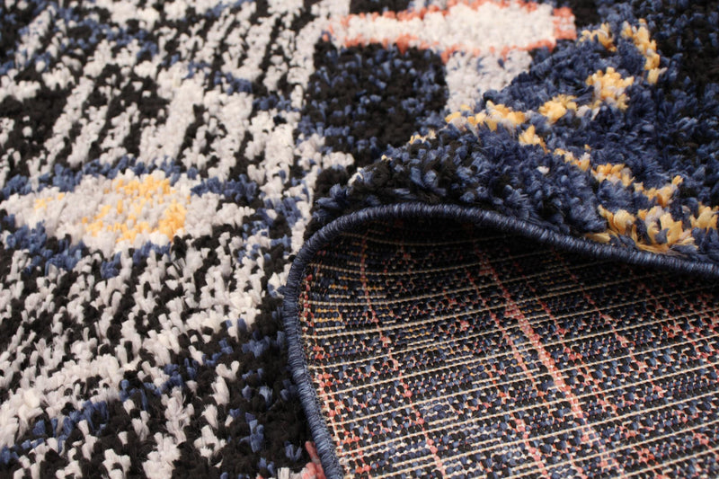 Makondo Classic Navy Blue Area Rug - 8'0\" x 10'0\"