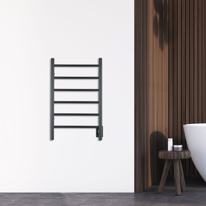 Ancona Comfort 6-Bar Wall Mount Plug-In and Hardwire Towel Warmer - AN-5311