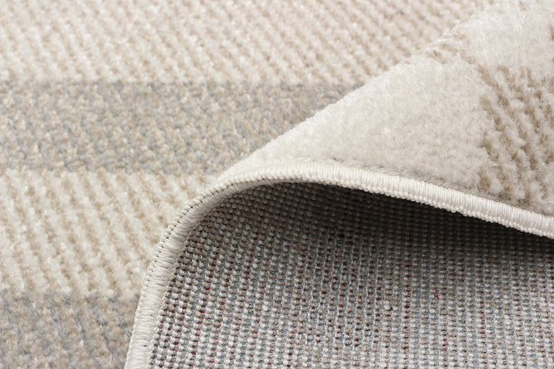 Roma Ivory Machine Washable Area Rug - 5'0\" x 7'0\"