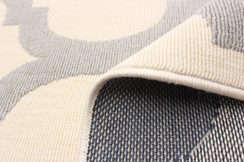 Sophie Light Grey Area Rug - 4'7\" x 6'7\"