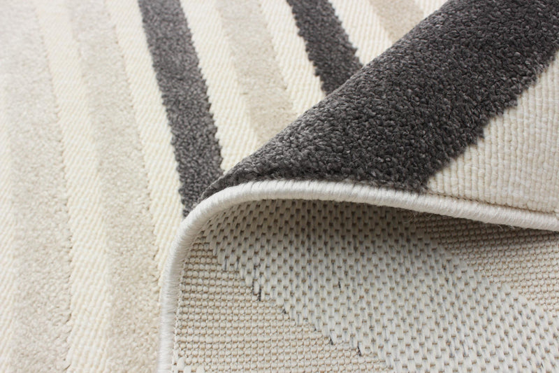 Nikkos Taupe 4'7\" x 6'7\" Area Rug