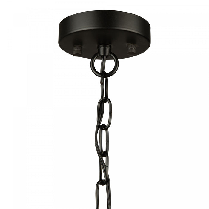 Perris 5-Light Black Chandelier