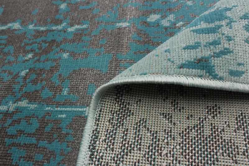 Mariam Aqua 3'11\" x 5'7\" Area Rug