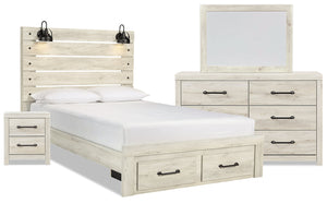 Abby 6-Piece King Storage Bedroom Package