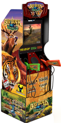 Arcade1Up Big Buck World™ Arcade Cabinet with Riser 