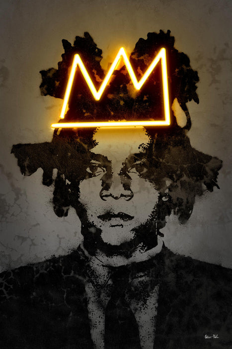 \"Basquiat\" Giant Art 72x48 Wall Art