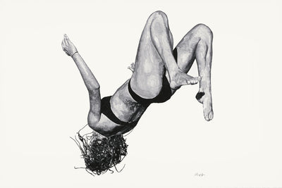 "Tricia" Giant Art 72x48 Wall Art