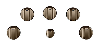 Café 5-Piece Electric Cooktop Brushed Bronze Knobs - CXCE1HKPMBZ - Accessory Kit in Brushed Bronze